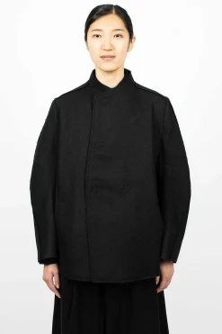 The Sculptor Coat Felt Flint