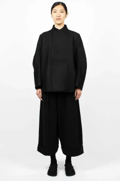 The Sculptor Coat Felt Flint