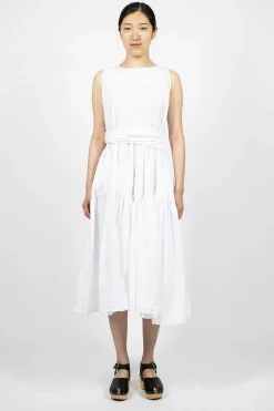 Tiered Dress White
