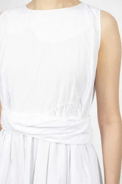Tiered Dress White