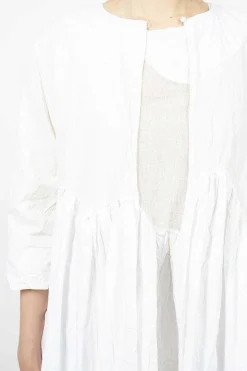 Torte Coat Optical/Raw White