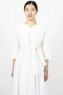 Torte Coat Optical/Raw White
