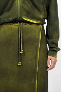 Track Skirt Acid Yellow
