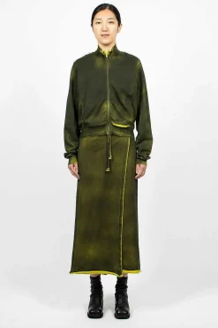 Track Skirt Acid Yellow