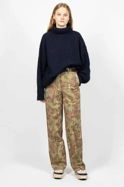 Trade Wind Herringbone Pant Camo