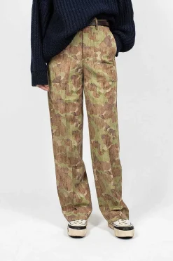 Trade Wind Herringbone Pant Camo