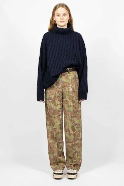 Trade Wind Herringbone Pant Camo