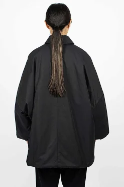 Triangle Coat Navy