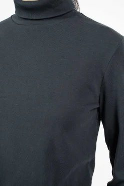 Turtleneck Top Dark Navy