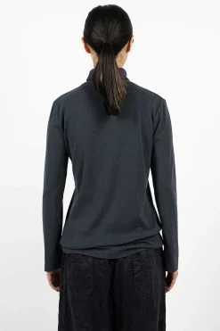 Turtleneck Top Dark Navy