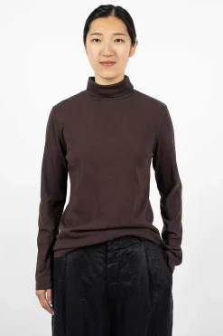 Turtleneck Top Plum