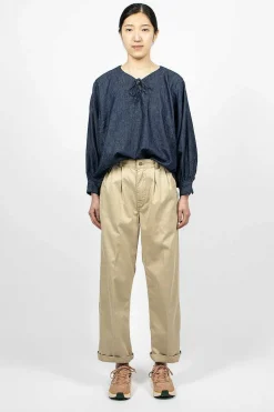 Two Tuck Chino Khaki