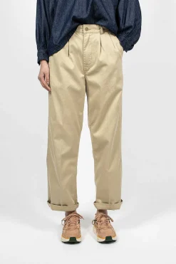 Two Tuck Chino Khaki