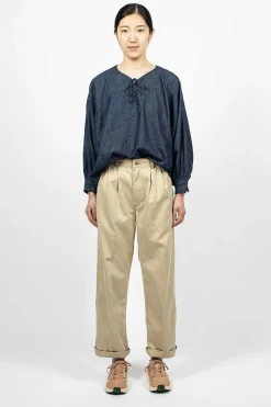 Two Tuck Chino Khaki