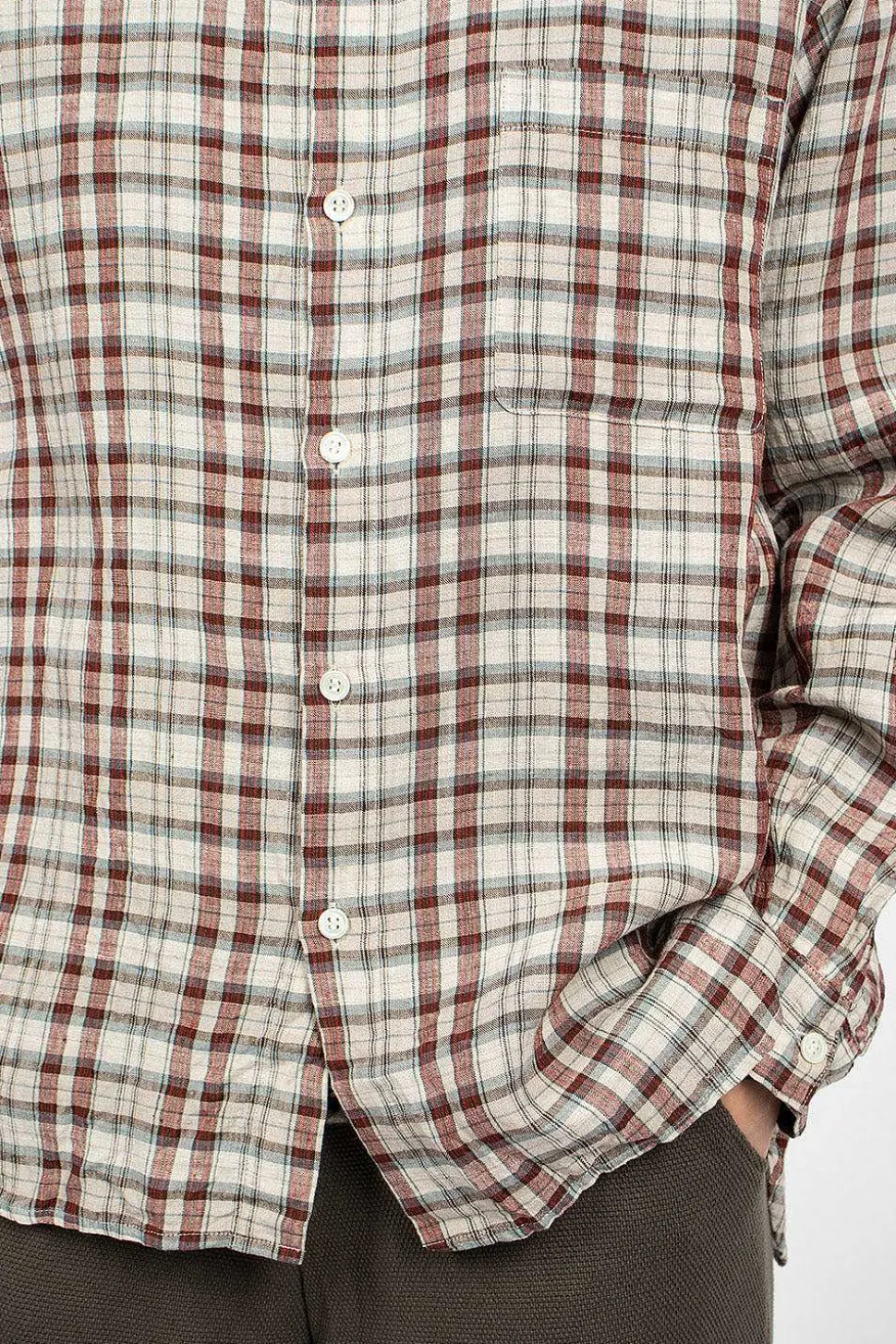 Two Ways Shirt Red Check