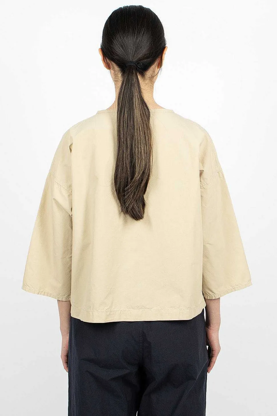 Typewriter Pullover Beige