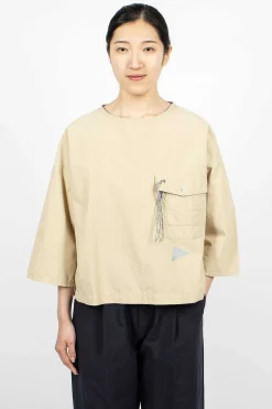 Typewriter Pullover Beige