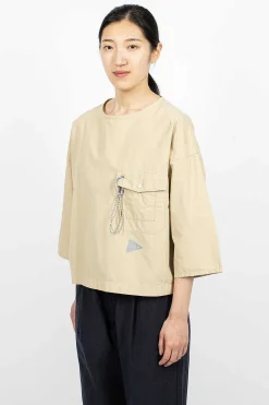 Typewriter Pullover Beige
