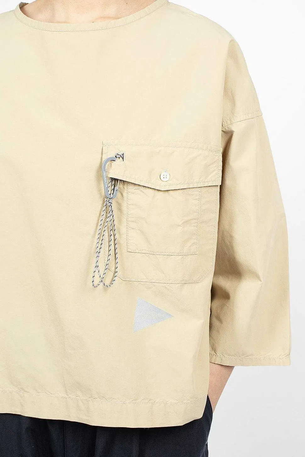 Typewriter Pullover Beige