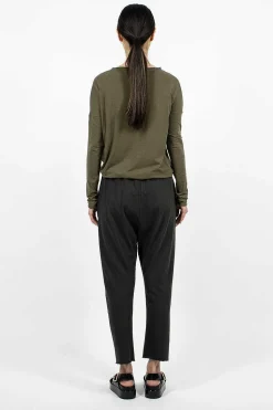 U2363 Pantalone New Basic Hc Charcoal