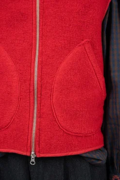 Utah Waistcoat Red