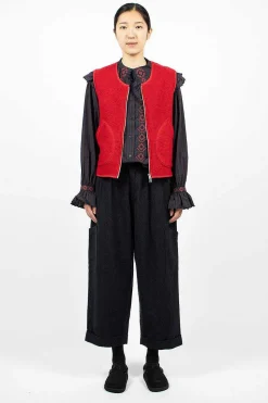 Utah Waistcoat Red