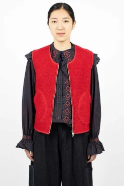 Utah Waistcoat Red