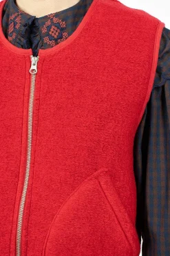 Utah Waistcoat Red
