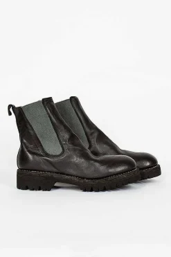 76V Soft Horse Full Grain Chelsea Boot Blkt