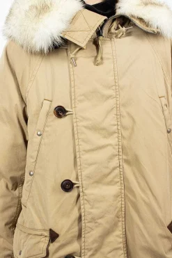Valdez Down Coat Beige