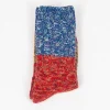 Van Gogh Sock Red