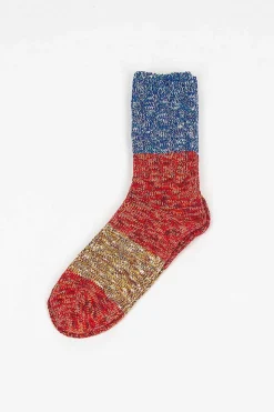 Van Gogh Sock Red
