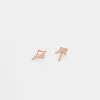 Vassilia Earrings Pink Gold