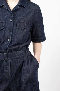 Wanderer Playsuit Indigo