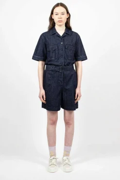 Wanderer Playsuit Indigo