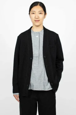 Welt Pocket Cardigan Black