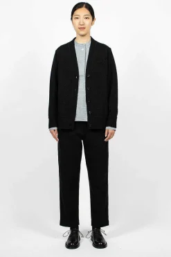 Welt Pocket Cardigan Black