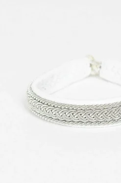 White Hide B Bracelet