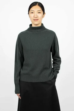Wide Rollneck Knit Spruce