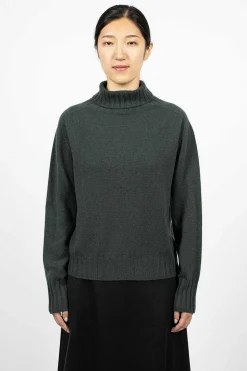 Wide Rollneck Knit Spruce