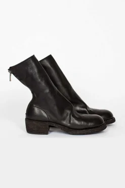 788Z Soft Horse Full Grain Boot Blkt