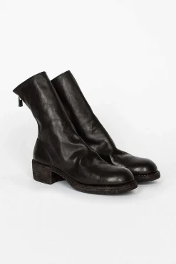 788Z Soft Horse Full Grain Boot Blkt