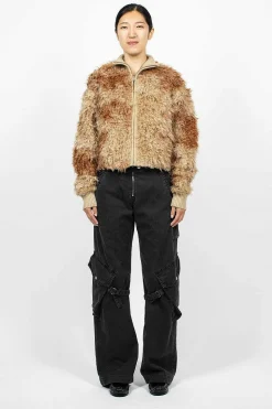 Zip Jacket Brown/Beige