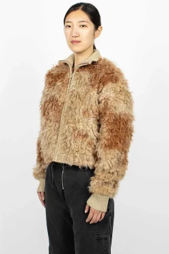 Zip Jacket Brown/Beige