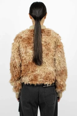 Zip Jacket Brown/Beige